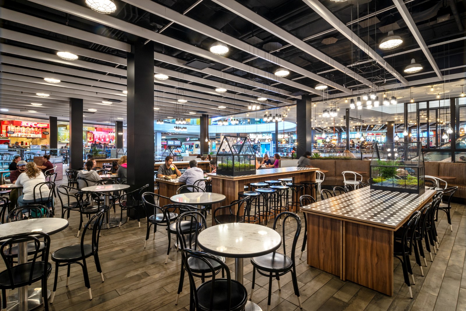 Garden State Plaza food court renovation